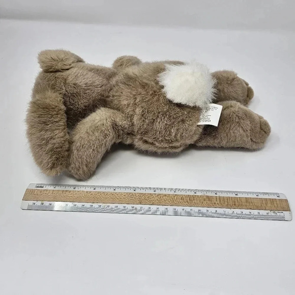 Vintage Dayton Hudson Rabbit Plush 1992 Brown Tan Stuffed Animal Yangjee - Picture 2 of 9